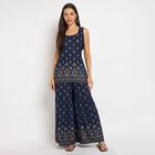 Ladies' Ethnic Set, नेवी ब्लू, small image number null