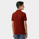 Boys Brown Polo Neck Polo T-Shirt, भूरा, small