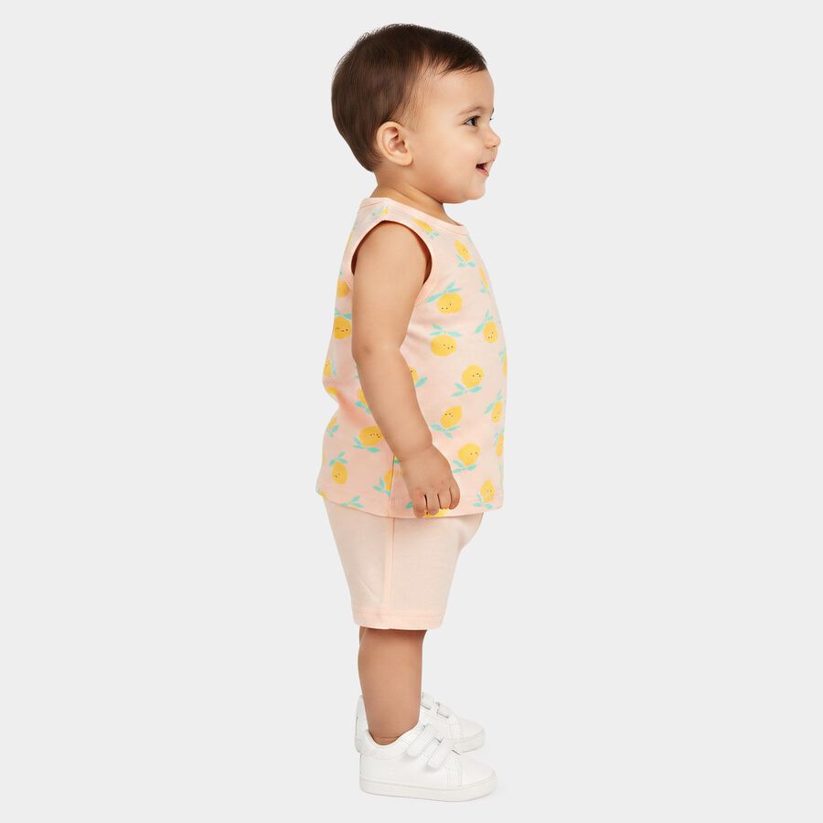 Infants' Short Set, Light Pink, large