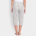 Printed Flared Capri, Light Grey, small image number null