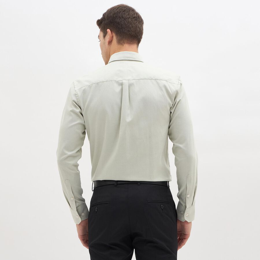 Men's Formal Shirt, Light Green, large