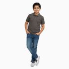 Boys' Half Sleeves T-Shirt, ओलिव, small image number null