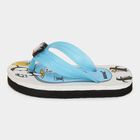 Kids Printed Slippers, White, small image number null