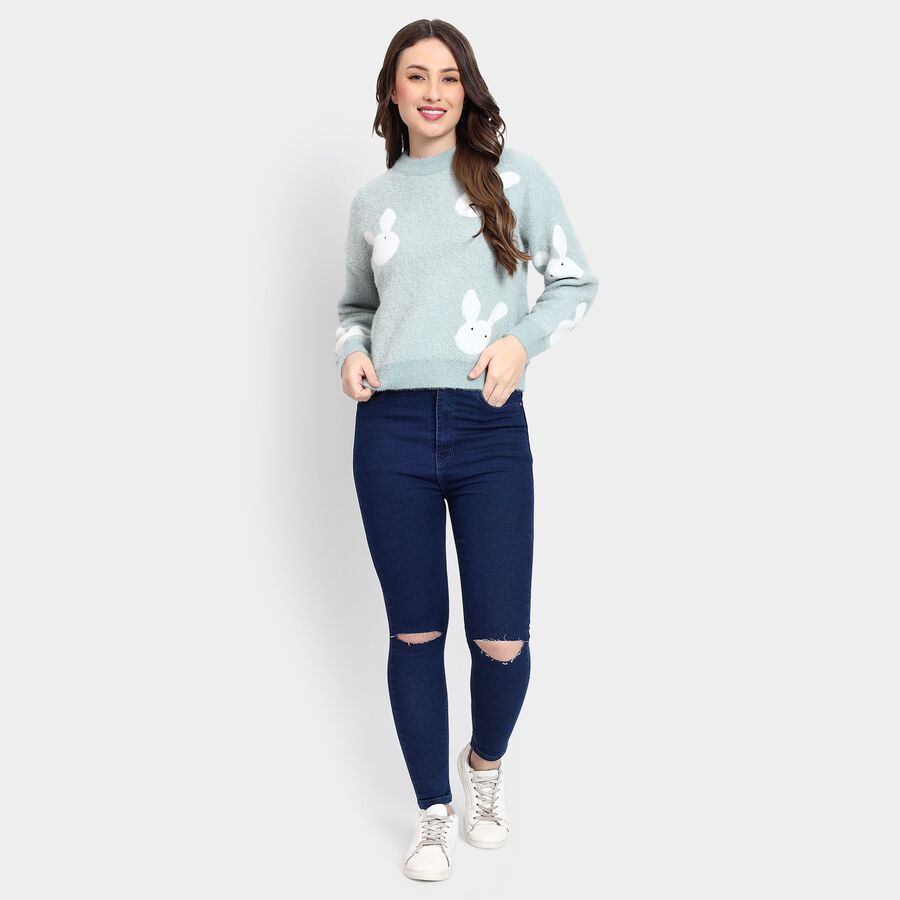Ladies' Jeans, Mid Blue, large image number null