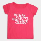 Girls' T-Shirt , Fuchsia, small image number null