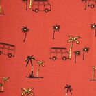 Boys' 100% Cotton Half Sleeves T-Shirt, Rust, small image number null