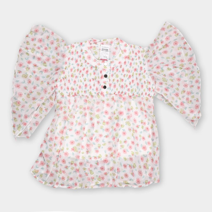 Girl's T-Shirt, सफ़ेद, large image number null