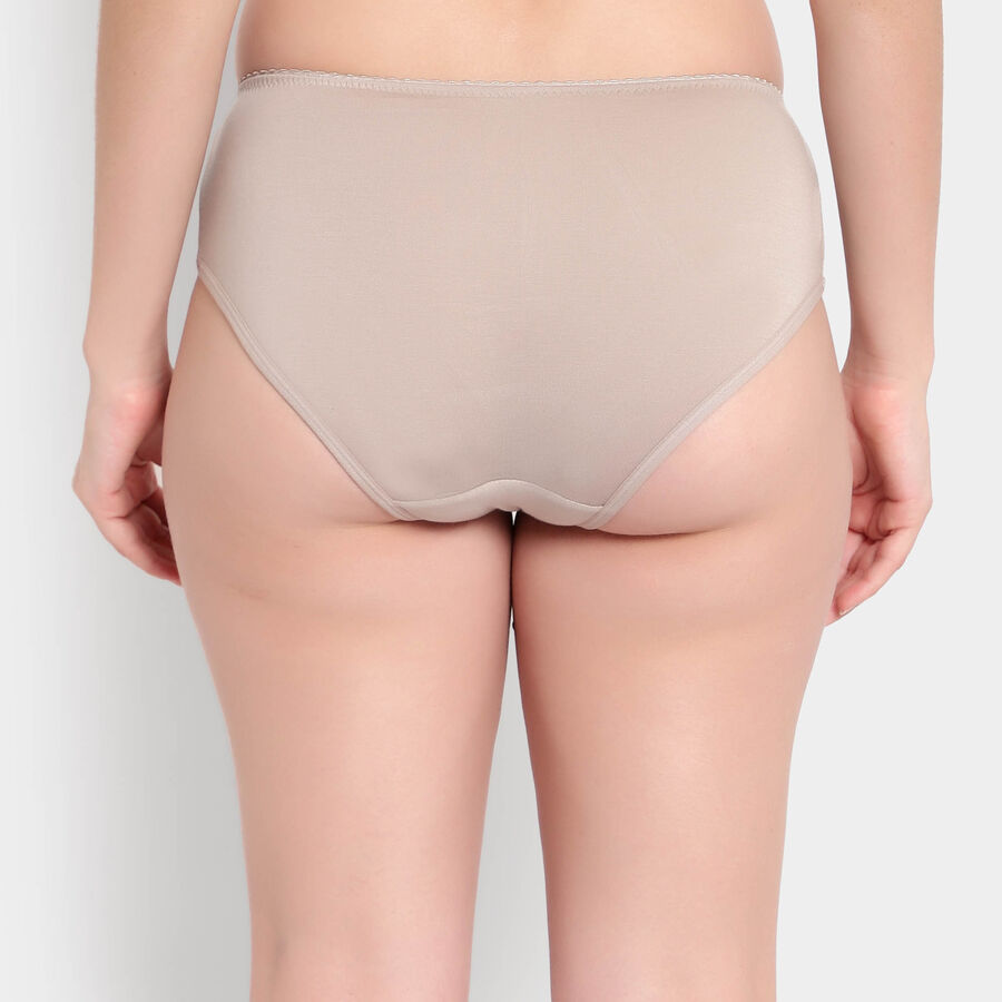 Cotton Printed Panty, Khaki, large image number null