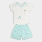 Infant Boys' 100% Cotton Baba Suit, हल्का हरा, small