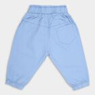 Infants' Cotton Trousers, Mid Blue, small image number null