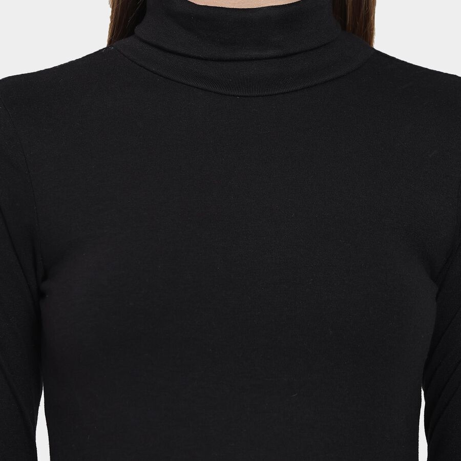 Ladies' Top , काला, large image number null
