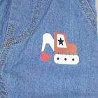 Infants Basic Wash Elasticated Jeans, Mid Blue, small image number null
