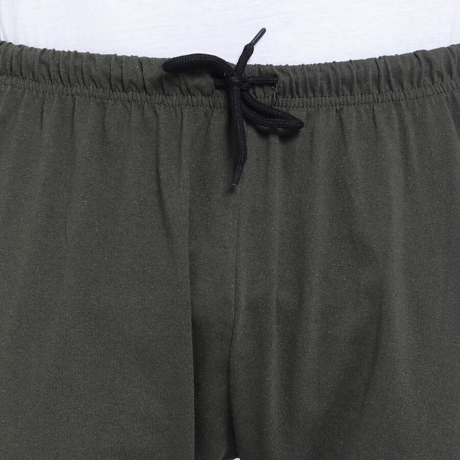 Cut & Sew Bermuda, ओलिव, large image number null