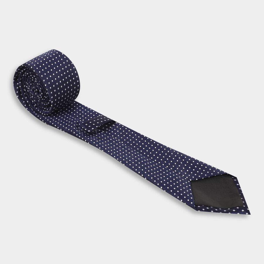 Men's Tie, Navy Blue, large image number null