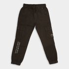 Boys' 100% Cotton Trousers, Olive, small image number null