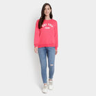 Round Neck Sweatshirt, Coral, small image number null