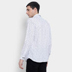 Cotton Printed Casual Shirt, White, small image number null