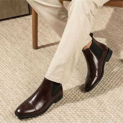 Men's Brown Chelsea Boot Formal Shoes