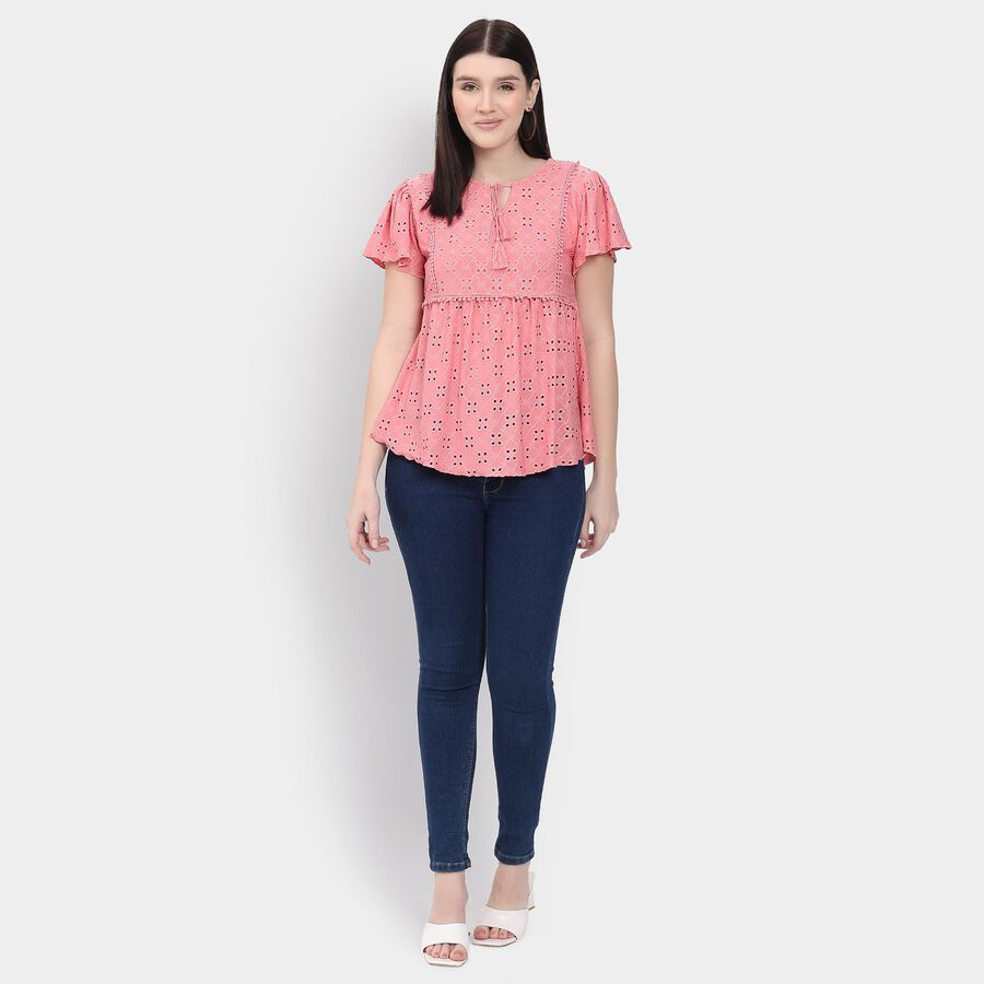 Ladies' Top , गुलाबी, large image number null