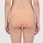 Women's Peach Cotton Brief Panty, पीच, small