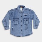 Boys' Casual Shirt, Light Blue, small image number null