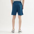 Men's Deep Teal Regular Fit Placement Printed Bermuda Shorts, Teal Blue, small image number null