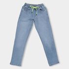Boys' Light Blue Slim Fit Basic Wash Jeans, Light Blue, small image number null
