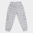 Boys' 100% Cotton Trousers , हल्का ग्रे, small image number null
