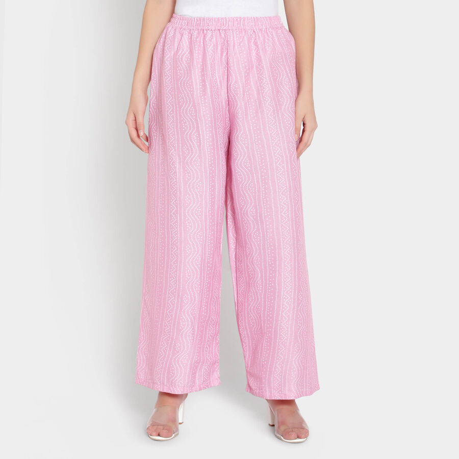 Printed Palazzo, Light Pink, large image number null