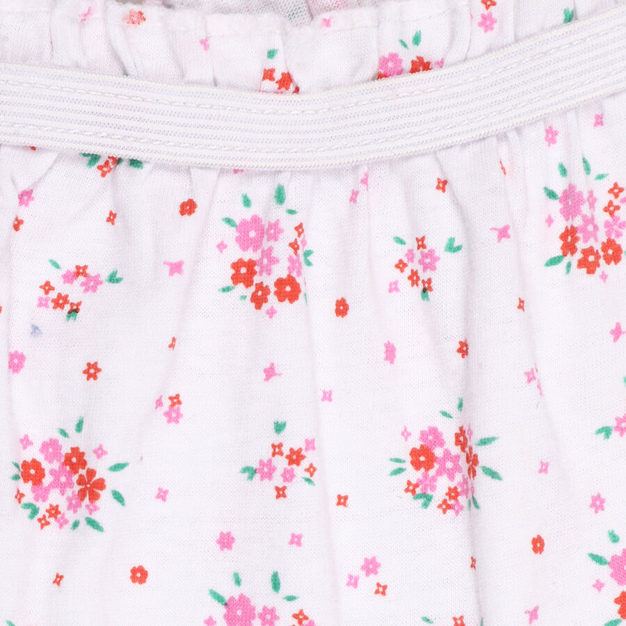 Girls' Cotton Bloomer, सफ़ेद, large image number null