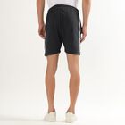 Men's Regular Fit Basic Bermuda Shorts, Charcoal, small image number null