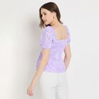 Ladies' 100% Cotton Crop  Top, Lilac, small image number null