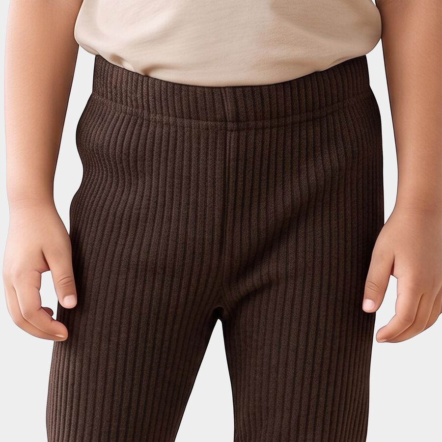 Boys' Brown Long Johns Thermal, Brown, large