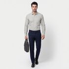 Men's Sage Green Slim Fit Formal Shirt, हल्का हरा, small