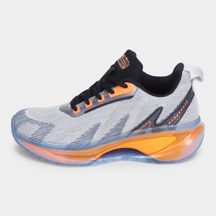 Mens Athleisure Sports Shoes, Orange, large image number null