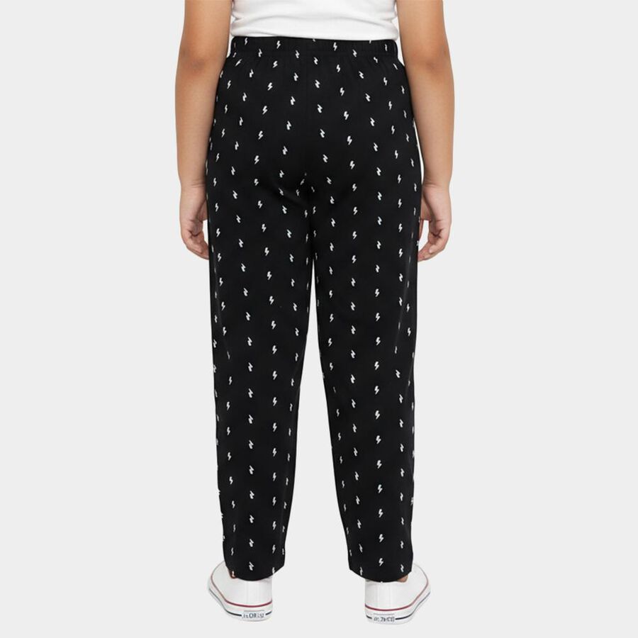 Girls' Pyjama, काला, large