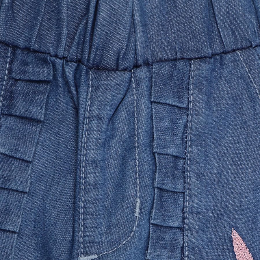 Girls' Jeans , Mid Blue, large image number null