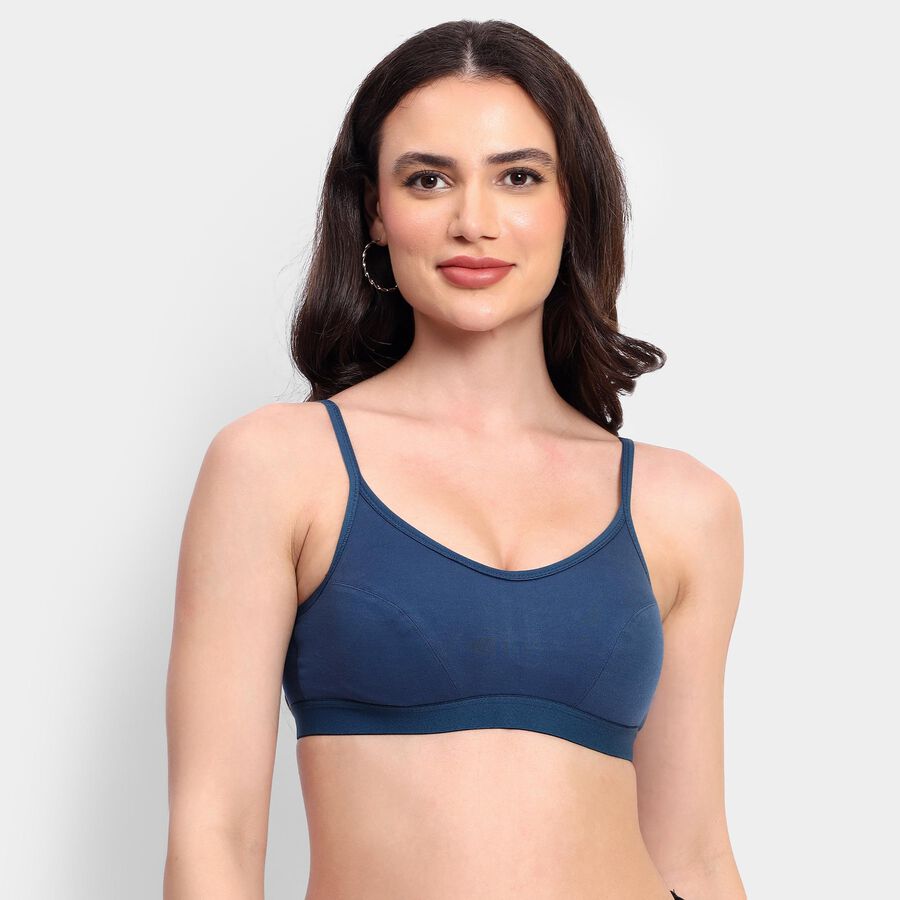 Ladies' Bra , गहरा नीला, large image number null
