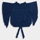 Girls' T-Shirt, Teal Blue, small image number null