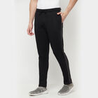 Solid Track Pants, Black, small image number null