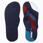 Men's Navy Blue Slip-On Flip-Flops, नेवी ब्लू, small