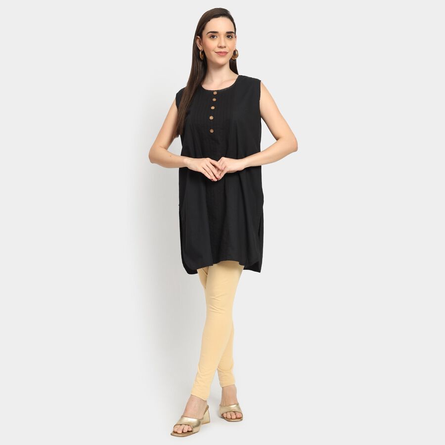 Ladies' Churidar, Khaki, large