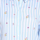 Ladies'  Stripes Shirt, Light Blue, small image number null