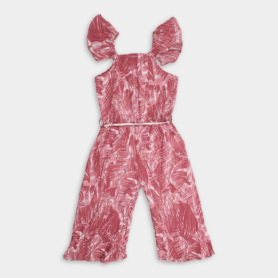 Girls' Jump Suit, Pink, large