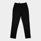 Boys Black Regular Fit Classic Jeans, काला, small