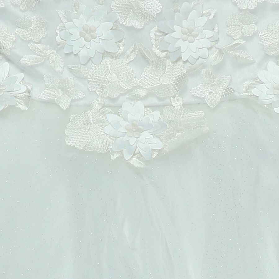 Infants' Minimalist Daily Wear Frock, White, large