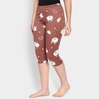 Ladies' Capri, Brown, small