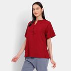 Ladies' Shirt, Wine, small image number null