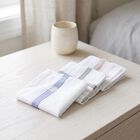 Men's Dark Grey Checked Pack of 3 Handkerchief, Dark Grey, small