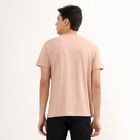 Men's 100% Cotton Round Neck Half Sleeves T-Shirt , Light Pink, small image number null
